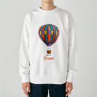 jamfish_goodiesの気球DREAM Heavyweight Crew Neck Sweatshirt