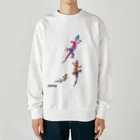 jamfish_goodiesのCOLORトカゲFAMILY Heavyweight Crew Neck Sweatshirt