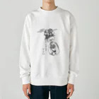 あき缶のふしぎなひと Heavyweight Crew Neck Sweatshirt