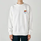 suisuiのいちご練乳かき氷 Heavyweight Crew Neck Sweatshirt