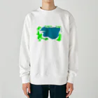 dot_exampleのさかな Heavyweight Crew Neck Sweatshirt