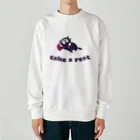 ZUKINDOGSの忍犬ふうがのほっこりタイム Heavyweight Crew Neck Sweatshirt