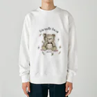 jeje-roomのfriendly bear Heavyweight Crew Neck Sweatshirt