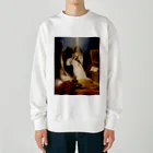 世界美術商店の死の天使 / Angel of the Death Heavyweight Crew Neck Sweatshirt