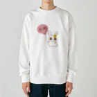 COCOROのささやかな感謝を伝えたいうさぴょん Heavyweight Crew Neck Sweatshirt