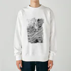 a-bow's workshop(あーぼぅズ ワークショップ)の海中散歩 Heavyweight Crew Neck Sweatshirt