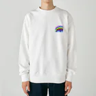 道の駅とよはまの道とよレインボーロゴ🌈 Heavyweight Crew Neck Sweatshirt