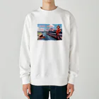 競艇デザイングッズ専門”BOATRACE SHOP”のボートレースを楽しもう Heavyweight Crew Neck Sweatshirt