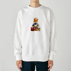 桜音ことこ企画の柴のレストランv2 Heavyweight Crew Neck Sweatshirt