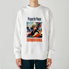 JUNの平和の祈り 01 Heavyweight Crew Neck Sweatshirt