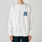 shiropurinのおやすみねこ Heavyweight Crew Neck Sweatshirt