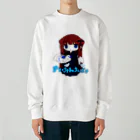 沈黙のすいみんおばけ Heavyweight Crew Neck Sweatshirt