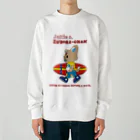 ジェイキーとずぼらちゃんのお店のサーフィンじぇきずぼ Heavyweight Crew Neck Sweatshirt