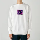 パンクビビッド•ピエロ団のパンクビビッド・ピエロキャット kAsumI Heavyweight Crew Neck Sweatshirt