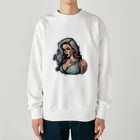 streetsnapのUrban Inked Chic、片面プリントスウェット、期間限定 Heavyweight Crew Neck Sweatshirt