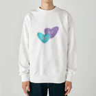 mariascharmsのxoxo シンプル　ハート　デサイン Heavyweight Crew Neck Sweatshirt