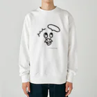 suzukin_chiのぴーんときたら Heavyweight Crew Neck Sweatshirt