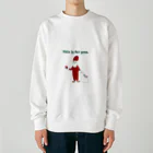 lalauのdemeサンタ Heavyweight Crew Neck Sweatshirt