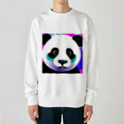 クリエイティブ・クリーチャーショップの蛍光ポップPANDA Heavyweight Crew Neck Sweatshirt