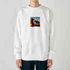 ぴその部屋のサウジアラビアシリーズ Heavyweight Crew Neck Sweatshirt