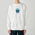 BuzzBuyのスカルアイテム Heavyweight Crew Neck Sweatshirt