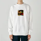 Wakuryuの八恩森の守り龍騎士団 Heavyweight Crew Neck Sweatshirt