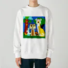 にゃんこショップのレインボーアニマル Heavyweight Crew Neck Sweatshirt