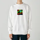 cosmos9の宇宙の広がり Heavyweight Crew Neck Sweatshirt