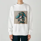 ゆるっと個性のT-Rexアリゲーター Heavyweight Crew Neck Sweatshirt