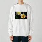 kamakiri3のFlower of the Heart　プルメリア Heavyweight Crew Neck Sweatshirt