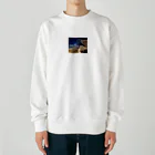 _masa_masa_のスタッフォードシャーテリア Heavyweight Crew Neck Sweatshirt