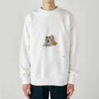 【perie shop】の【飛ぶ柴】 Heavyweight Crew Neck Sweatshirt