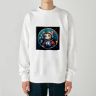 スペースキャットコレクションのコスモキャット Heavyweight Crew Neck Sweatshirt