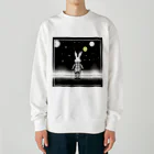 kota.の宇宙のうさぎ Heavyweight Crew Neck Sweatshirt