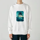 YSYSYSの水色の楽園 Heavyweight Crew Neck Sweatshirt