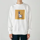 デザインショップ guccyのサングラスをかけたアルパカ Heavyweight Crew Neck Sweatshirt