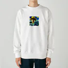 ラクダッピーのストレンジャーシングスイレブン星月夜に行ってみた Heavyweight Crew Neck Sweatshirt