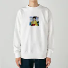 the blue seasonの美希（Miki） Heavyweight Crew Neck Sweatshirt