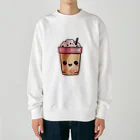 Vasetti_pressのタピオカミルクティー Heavyweight Crew Neck Sweatshirt