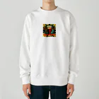 ベルギービールバー麦酒本舗公式グッズのベルギービールの麦酒本舗 Heavyweight Crew Neck Sweatshirt