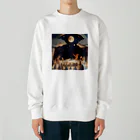 mizupushaの星空の下の食卓   Heavyweight Crew Neck Sweatshirt