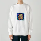 ワールドフムフムショップの異世界アニメ系クマ Heavyweight Crew Neck Sweatshirt