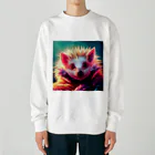 八雲のハリねずみくん Heavyweight Crew Neck Sweatshirt