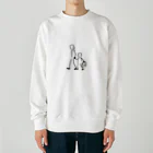 kopapaの親子手つなぎデートくん Heavyweight Crew Neck Sweatshirt