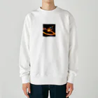 wado_dの幻想的な宇宙 Heavyweight Crew Neck Sweatshirt