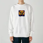 Ai蜂谷流歌によるオシャレ販売のライカ星 Heavyweight Crew Neck Sweatshirt