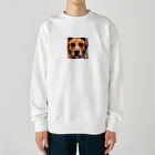 getprizeのドット絵の犬 Heavyweight Crew Neck Sweatshirt