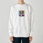 pixel-martのラビちゃん Heavyweight Crew Neck Sweatshirt