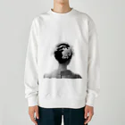 UFUYA　Worksの後ろ姿美人 Heavyweight Crew Neck Sweatshirt