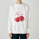 CalligraphyのNiku ga suki Heavyweight Crew Neck Sweatshirt